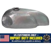 Adatto per serbatoio di gas grezzo in lamiera piuma Norton Manx Triton Wideline