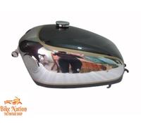 ADATTO PER SERBATOIO E BADGE VELOCETTE VENOM CROMATO E VERNICIATO NERO +...