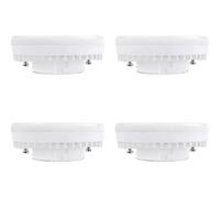 adatto per set di 4 lampadine a LED Gx53 da 9 W, bianco neutro 4000 K, 900 lm, equivalente a CFL da