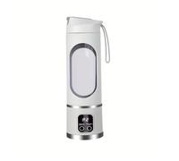Adatto per spremiagrumi elettrico portatile con tritaghiaccio, ricaricabile tramite USB, 3 velocità, per uso esterno e domestico