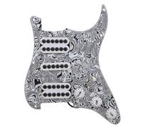 Adatto Per SQ ST HSH Chitarra Elettrica Pannello Shell Battipenna Pickup Set Completo