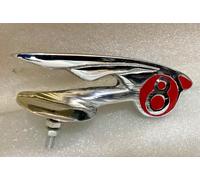 Adatto per stemma distintivo cofano auto Morris 8 vintage MADE BY BRASS cromato