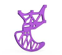Adatto per Surron Light Bee XS L1E Protezione disco freno anteriore posteriore e protezioni gamba forcella anteriore Dirt Bike elettrica Protezione disco freno(Rear Purple)