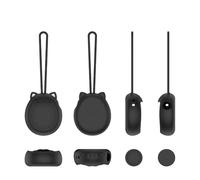 Adatto per Tamagotchi Paradise virtuale elettronico Pet custodia protettiva in silicone con il tasto della copertura, coperchio di protezione per Tamagotchi Paradise (Nero)