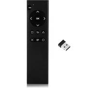 Adatto per telecomando PS4 - Telecomando multimediale da 2,4 GHz con ricevitore USB per Sony Playstation 4 (nero)