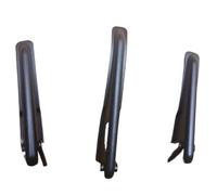 Adatto per Tesla, adatto per modello Y 2018-2022, 4 porte, 3 pezzi, diffusore paraurti posteriore, staffa inferiore nera(DIY COLOR)