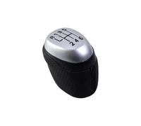 Adatto per testa del cambio manuale per auto Renault MK4, accessori con leva a sfera perforata in pelle nera Giunto sferico interno del servosterzo(Black)