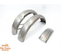 ADATTO PER TRIUMPH 3HW 350CC PARAFANGO ANTERIORE E POSTERIORE / set...