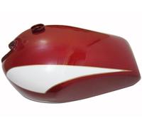 Adatto Per Triumph T160 Trident Serbatoio Gasolio Verniciato Cherry E Cream