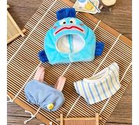 Adatto per vestiti per bambole alla moda da 17 cm, cappelli, pantaloni, accessori (fascia + maglietta + tuta))