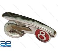 Adatto Per Vintage Morris 8 Targa Cofano Badge Emblema In Plastica Cromata