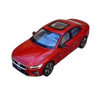 Adatto Per Volvo S60 2020 1:18 Modello Di Auto Statica In Lega Pressofusa Decorazione Per La Casa(Red)