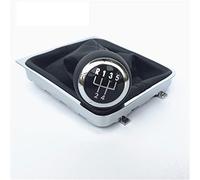 Adatto per VW per P & assat B6 2005-2011 5/6 marce pomello del cambio leva leva bastone copertura bagagliaio accessori per lo styling auto MT leva del cambio braccio giunto (colore: ghetta bagagliaio