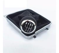 Adatto per VW per P & assat B6 2005-2011 5/6 marce pomello del cambio leva leva bastone copertura bagagliaio accessori per lo styling auto MT leva del cambio braccio giunto (colore: ghetta bagagliaio