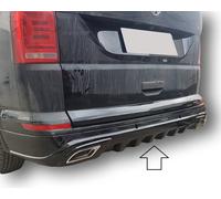 Adatto Per VW T6 TRANSPORTER MULTIVAN Diffusore Nero Verniciato Bagagliaio Corpo