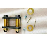 Adatto per Willys Cj Ford Jeep Kit completo di ganci a molla anteriori resist...