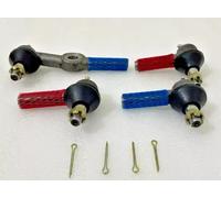 ADATTO PER Willys CJ2A Mahindra Jeeps 11/16" RH Side Steering Tie Rod End Kit...