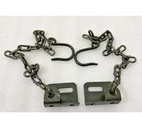 Adatto per Willys Jeep CJ3B set catena portellone posteriore
