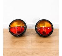 Adatto per Willys Massey Ferguson - Luce posteriore illuminatore targa look...