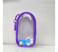 Adatto solo per l'ultima versione 4.0 custodia protettiva ciondolo di bambole alla moda. ([Viola] 4.0 Esclusiva borsa da magazzino (fibbia a forma di cuore + palla di pelo))