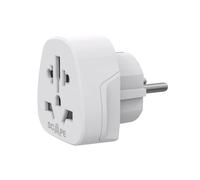 Adattore con prese Scape Travel 830DE Plastica