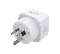 Adattore con prese Scape Travel 850AU Plastica 10 A