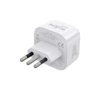 Adattore con prese Scape Travel 850IT Plastica 10 A