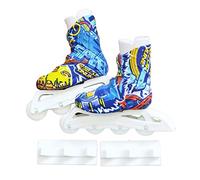 adawd Pattini a rotelle giocattolo - Fingerboard Skateboard Scarpe - Scarpe da skateboard Pattini a dita colorati Giocattoli da ginnastica per bambini ragazzi ragazze dito