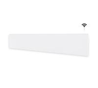 Adax Neo L - Convettore da parete Wifi con Termostato | Controllo smartphone | Termosifone Elettrico | Stufetta Elettrica Basso Consumo | Altezza 210 mm | Stufa Elettrica 600W | KWT Bianco | IP24C