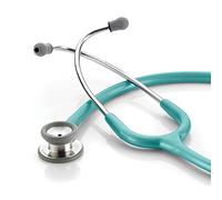 ADC Adscope 604, Stetoscopio clinico per uso pediatrico, Blu caraibico metallizzato