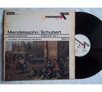 ADD 121 Mendelssohn Symphony 4 / Schubert 5 Israel PO Solti LP