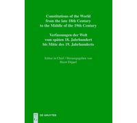Addenda et Corrigenda (Constitutions of the World from the La (Copertina rigida)