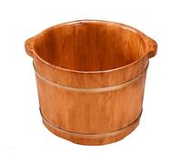 Addensare Secchio in Legno del Bacino del Piede, Secchio di Legno Durevole del Barile del Piede del Piede, Ottimo per Ottenere Il Morto/Vecchio Pelle Fuori dai Pie A
