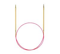 Addi Ago Circolare del Pizzo, Ottone, Oro, 40cm x 8.0mm