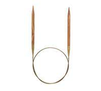 Addi Ago Circolare in Legno di olivo, 100 cm x 3,0 mm, d'ulivo, Oro, 3,00 mm