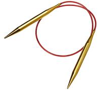 Addi Ago Circolare in Pizzo, 50 cm, 7 mm, Metallo, Oro, 50 x 24 x 10 cm