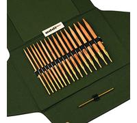 Addi click Nature ferri da maglia legno ulivo colore Verde circolari addi