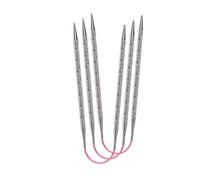 Addi Maglieria Aghi, Metallo, Rosa/Argento, 30cm, 2.25mm, 3 unità