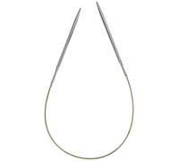 Addi Ferri circolari 3,75 mm 40 cm 3,75 Millimetri in Ottone nichelato 40 cm