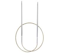 Addi Ferri Circolari 60 cm 3.00 mm - 1 unità, Argento/Oro