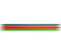 Addi Ferri da Maglia Colibri, Metal, Multicolore, 2,0mm/15cm, 5 unità