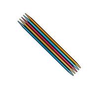 Addi Ferri da Maglia Colibri, Metal, Multicolore, 8,0mm/15cm, 5 unità