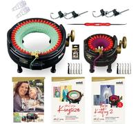 addi I Want IT All - Set MEGA PRO - Due macchine per maglieria con libri di modelli e accessori