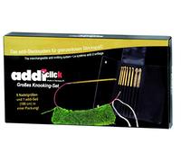 Addi Knooking Set, Beige, One Size