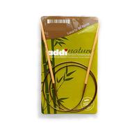 Addi Nature - Ferri da Maglia circolari in bambù, 100 cm, 3,25 mm