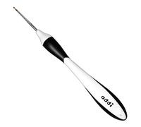 Addi Swing Crochet Hook Mini Altalena da 0,5 mm, Lega di Acciaio plastica Alpaca, Nero, 16cm 0.50mm