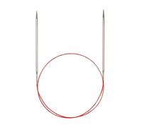 Addi Turbo Ferri da Maglia circolari, Metallo, White Bronze, 100 cm, 2.5 mm