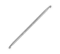 Addi, Uncinetto tunisino a Doppio Gancio, in Alluminio, 3 mm