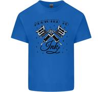 Addicted To Ink Tatuatore T-Shirt Per Bambini Ragazzi E Ragazze