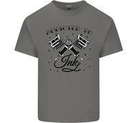 Addicted To Ink Tatuatore T-Shirt Per Bambini Ragazzi E Ragazze